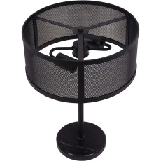 Storm Mesh Black Table Lamp With Shade Storm Mesh Black Table Lamp With Shade