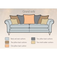 Ohio Grand Sofa (Pillow Back) by Alstons Ohio Grand Sofa (Pillow Back) by Alstons