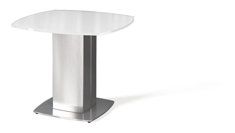Oliver Lamp Table (Super White)