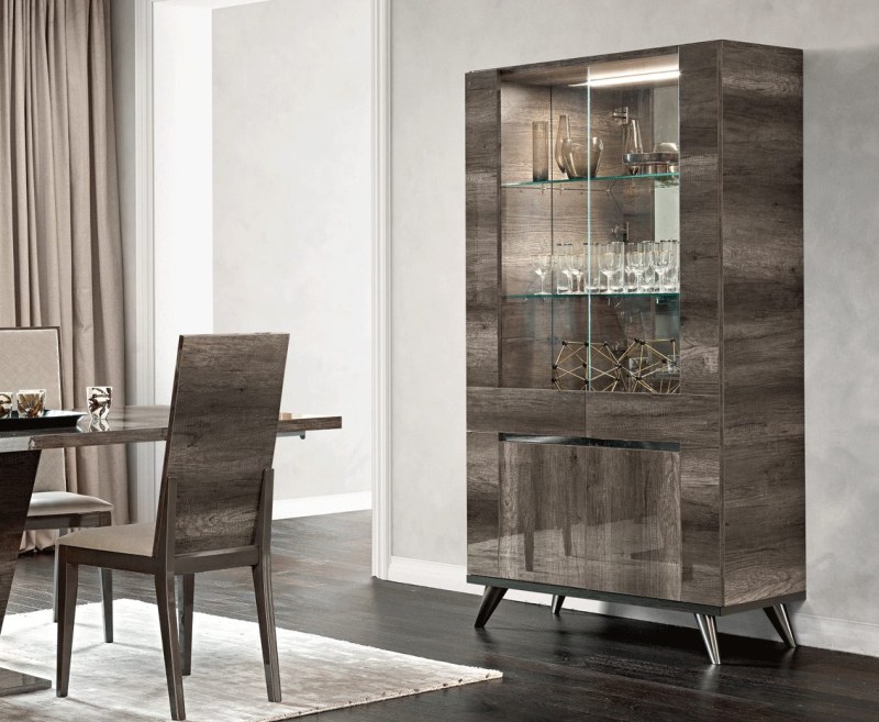 Medea 2 Door Display Cabinet by Status of Italy