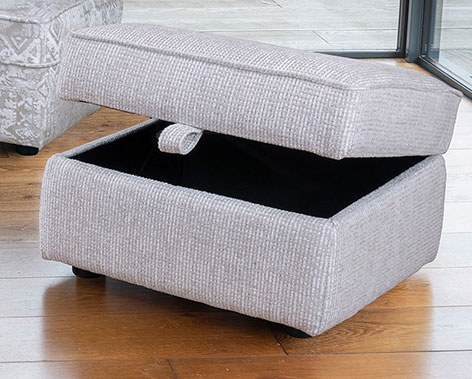 Fairmont Storage Footstool by Alstons Fairmont Storage Footstool by Alstons