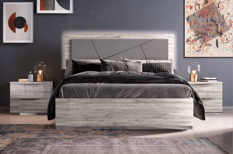 Diana Double Bedframe (Upholstered) by Euro Designs Diana Double Bedframe (Upholstered) by Euro Designs
