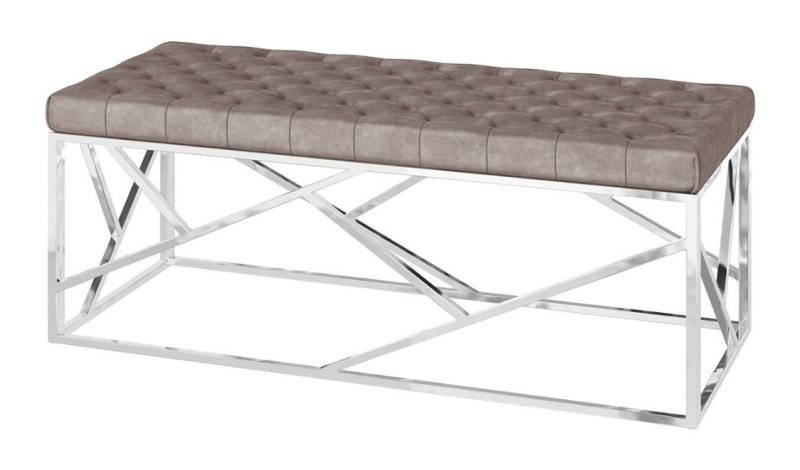 Kieta Upholstered Bench (Mink)