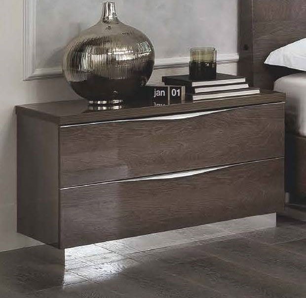 Platinum 2 Drawer Maxi Bedside by Camel Group