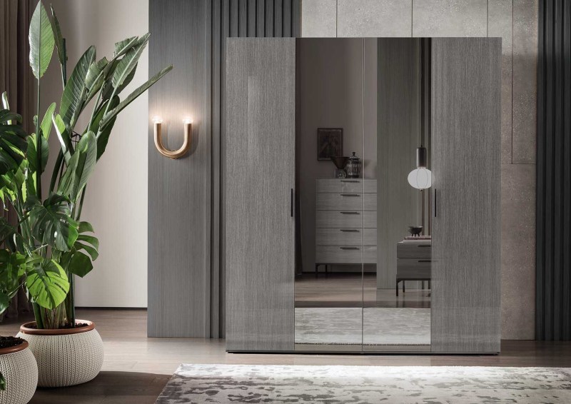 Novecento 4 Door Wardrobe by ALF Italia