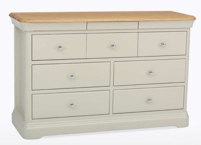 Cromby Chest of 7 Drawers (3 Over 4) by TCH