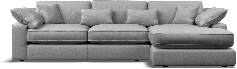 Manhattan Large Chaise Sofa (RHF) - Standard Back - by WhiteMeadow Manhattan Large Chaise Sofa (RHF) - Standard Back - by WhiteMeadow