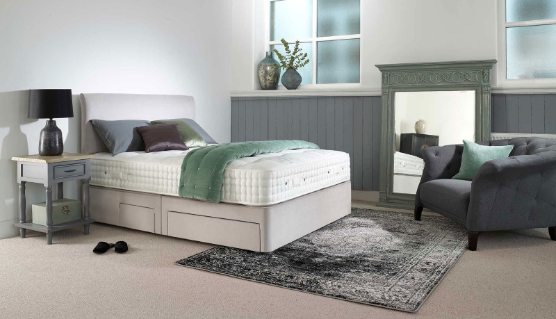 Elba 11,000 Mattress & True Edge Divan Set by Harrison Spinks Elba 11,000 Mattress & True Edge Divan Set by Harrison Spinks