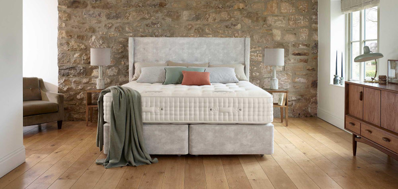 Santorini 27,000 Mattress & True Edge Divan Set by Harrison Spinks Santorini 27,000 Mattress & True Edge Divan Set by Harrison Spinks