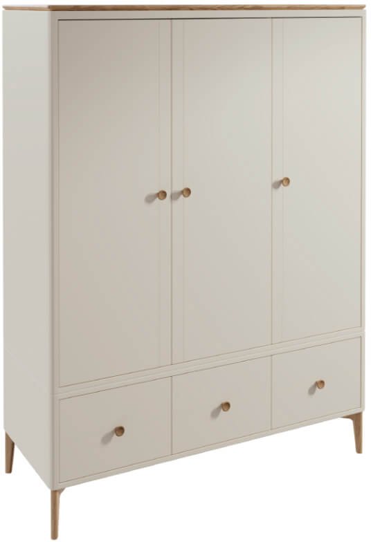 Marlow 3 Door Wardrobe by Vida Living Marlow 3 Door Wardrobe by Vida Living