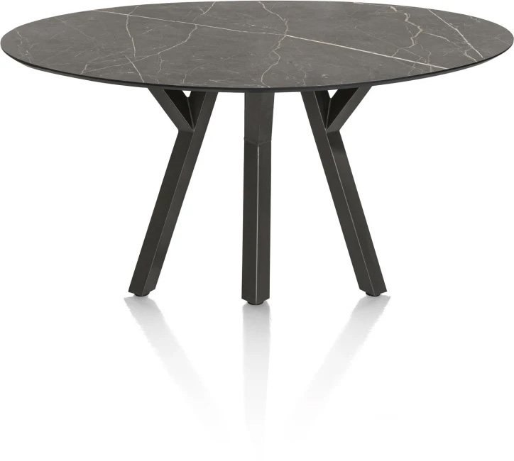 Minato 180 x 100cm Ellipse Dining Table (Onyx Finish) by Habufa Minato 180 x 100cm Ellipse Dining Table (Onyx Finish) by Habufa