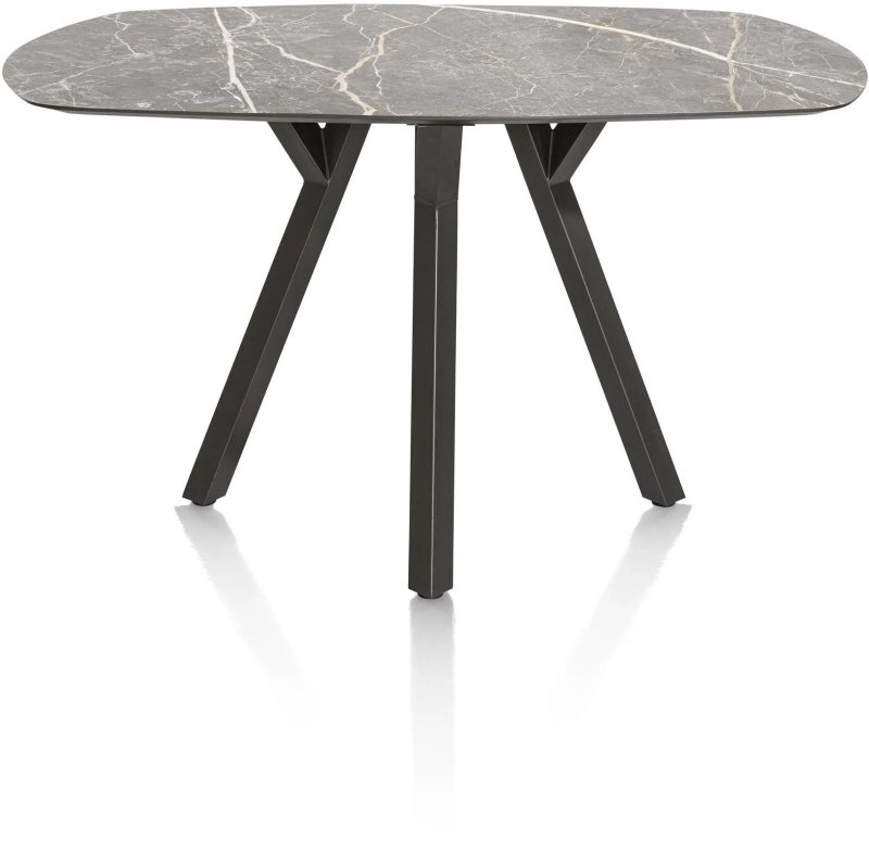 Minato 200 x 105cm Oval Bar Table (Light Grey Finish) by Habufa Minato 200 x 105cm Oval Bar Table (Light Grey Finish) by Habufa