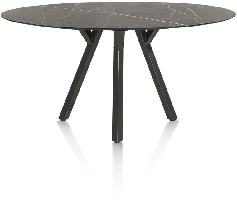 Minato 210 x 105cm Ellipse Bar Table (Onyx Finish) by Habufa Minato 210 x 105cm Ellipse Bar Table (Onyx Finish) by Habufa