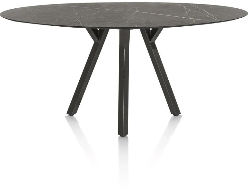 Minato 240 x 110cm Ellipse Bar Table (Onyx Finish) by Habufa Minato 240 x 110cm Ellipse Bar Table (Onyx Finish) by Habufa