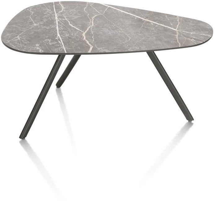 Minato 60 x 40cm Coffee Table (Light Grey Finish) by Habufa Minato 60 x 40cm Coffee Table (Light Grey Finish) by Habufa