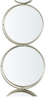 108cm Link Wall Mirror Silver 108cm Link Wall Mirror Silver