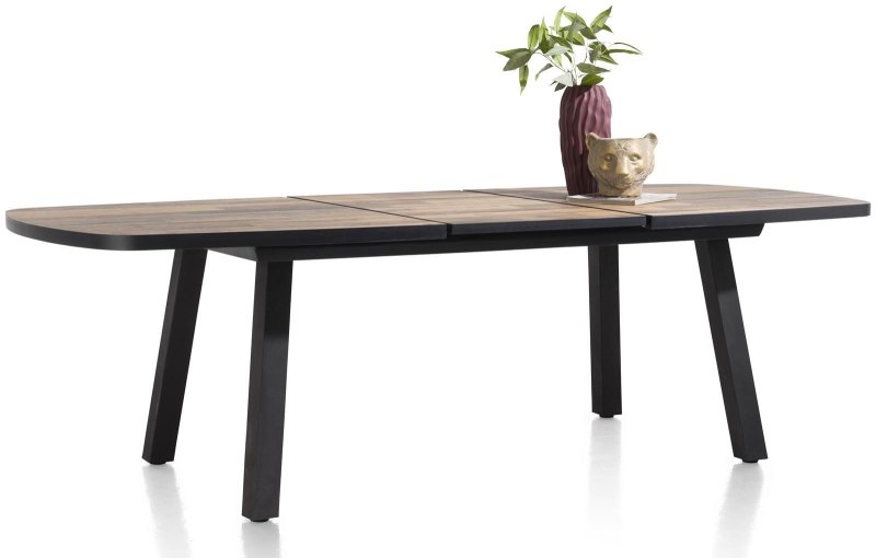 Avalox 190-250 x 110cm Oval Extending Dining Table by Habufa Avalox 190-250 x 110cm Oval Extending Dining Table by Habufa