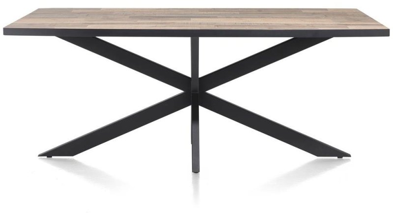 Avalox 200 x 98cm Fixed Dining Table by Habufa Avalox 200 x 98cm Fixed Dining Table by Habufa