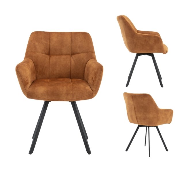 Mila Dining Chair (Rust) Mila Dining Chair (Rust)