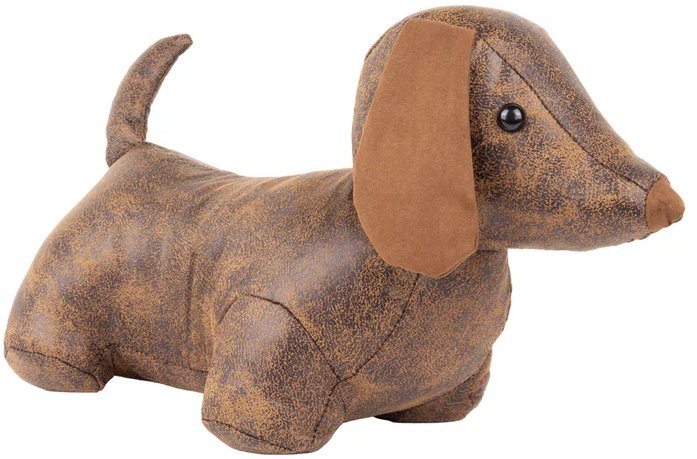 Dexter Daschund Dog Doorstop Brown Dexter Daschund Dog Doorstop Brown