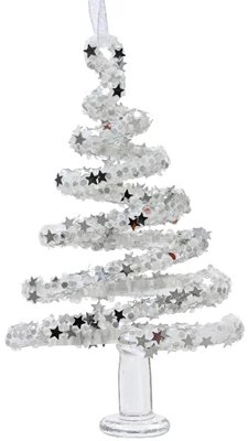 Tree Glass with Star Beads Tree Glass with Star Beads