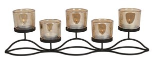 5 Tealight Holder 43cm 5 Tealight Holder 43cm