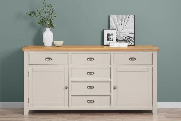 Queensbury Painted Extra Large Sideboard Queensbury Painted Extra Large Sideboard