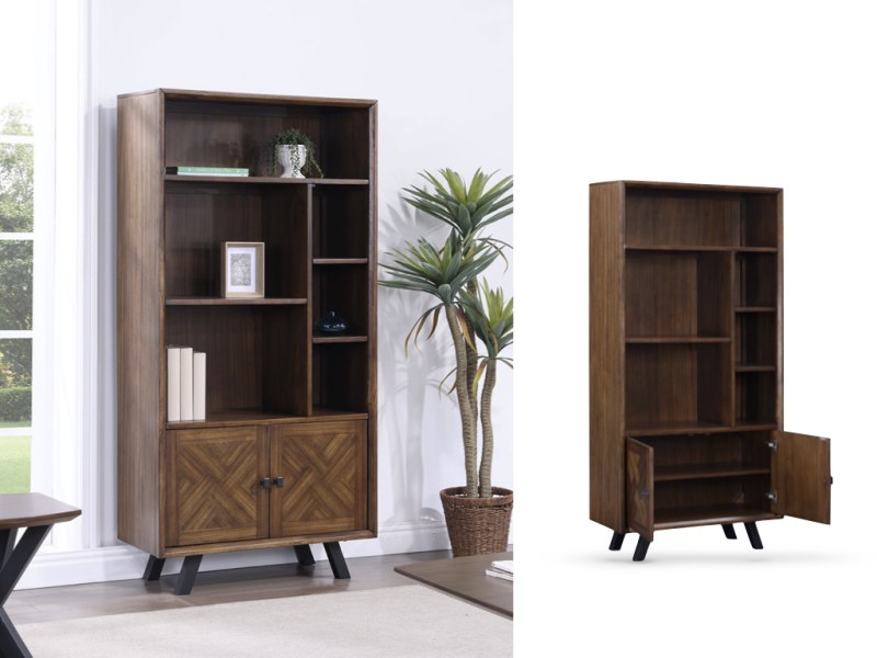 Sierra Large Bookcase with 2 Doors Sierra Large Bookcase with 2 Doors