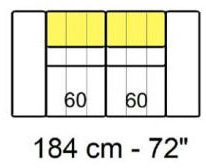 Tuniz 2 Seater 184cm Sofa by Marinelli Home Tuniz 2 Seater 184cm Sofa by Marinelli Home