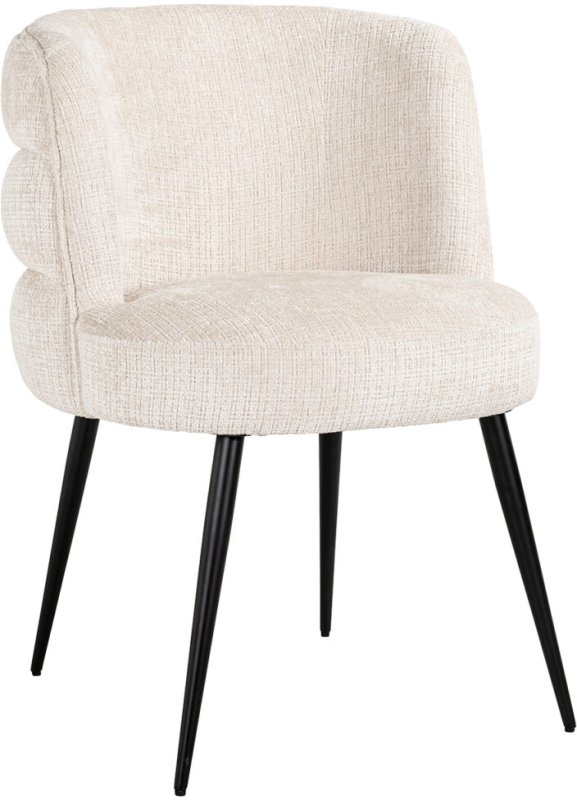 Stella Dining Chair (Beige Chenille) by Richmond Interiors Stella Dining Chair (Beige Chenille) by Richmond Interiors