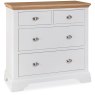 Hampstead Two Tone 2+2 Drawer Chest