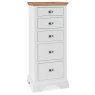 Hampstead Two Tone 5 Drawer Tall Chest