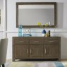 Turin Dark Oak Large Landscape Mirror