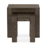 Turin Dark Oak Nest of Lamp Tables