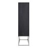 Blackbone Low Wall Cabinet (Silver Collection) by Richmond Interiors
