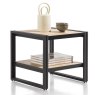 Avalon Side Table with 1 Niche by Habufa