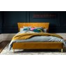 Pleated Kingsize Bedframe (Choice of 3 colours)