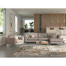 Lorenzo Small Chaise Sofa (RHF) by Whitemeadow
