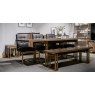 Athens Fumed Oak Nest of Tables by Bentley Designs Athens Fumed Oak Nest of Tables by Bentley Designs