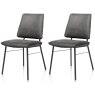 Fausto Dining Chair (Off Black) by Habufa