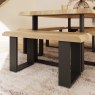 Reno 90cm Dining Bench ('U' Leg) by Bell & Stocchero