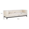 Beaudy 230cm Sofa by Richmond Interiors Beaudy 230cm Sofa by Richmond Interiors