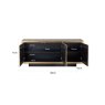 Collada 3 Door Sideboard by Richmond Interiors Collada 3 Door Sideboard by Richmond Interiors