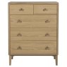 Hadley Medium 5 Drawer Chest by Vida Living Hadley Medium 5 Drawer Chest by Vida Living