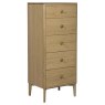 Hadley Tall 5 Drawer Chest by Vida Living Hadley Tall 5 Drawer Chest by Vida Living