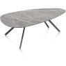 Minato 100 x 60cm Coffee Table (Light Grey Finish) by Habufa