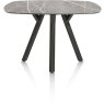 Minato 150 x 105cm Oval Bar Table (Light Grey Finish) by Habufa Minato 150 x 105cm Oval Bar Table (Light Grey Finish) by Habufa