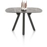 Minato 150 x 105cm Oval Bar Table (Light Grey Finish) by Habufa Minato 150 x 105cm Oval Bar Table (Light Grey Finish) by Habufa