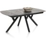 Minato 180-240 x 100cm Extending Oval Dining Table (Light Grey Finish) by Habufa Minato 180-240 x 100cm Extending Oval Dining Table (Light Grey Finish) by Habufa