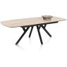 Minato 180-240 x 100cm Extending Oval Dining Table (Light Oak Natural Finish) by Habufa Minato 180-240 x 100cm Extending Oval Dining Table (Light Oak Natural Finish) by Habufa